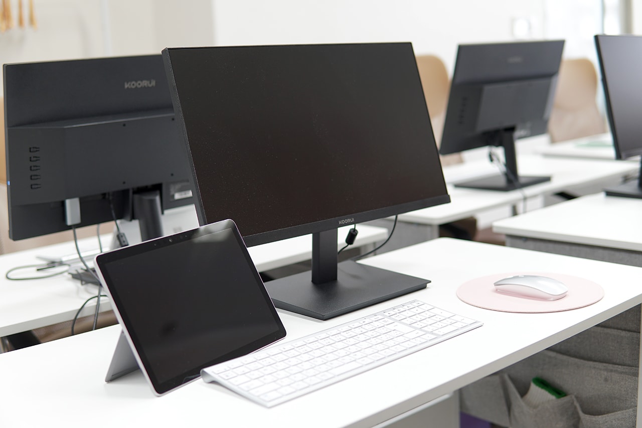 整った作業環境