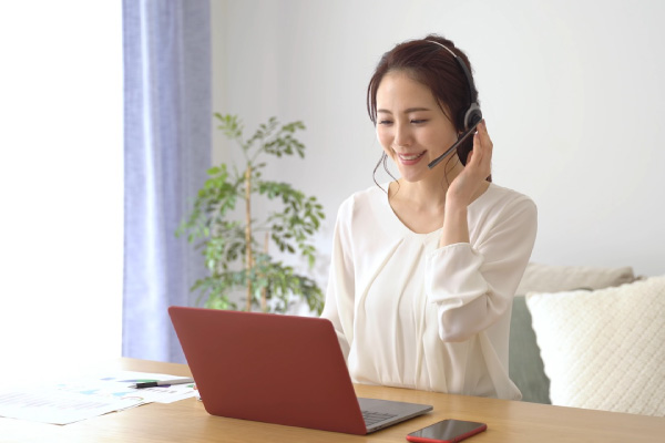 朝礼・業務説明